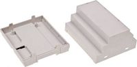 Tru Components TC-7910828 DIN-rail-behuizing 65 x 90 x 105 ABS-V0 Grijs 1 stuk(s)