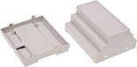 Tru Components TC-7910828 DIN-rail-behuizing 65 x 90 x 105 ABS-V0 Grijs 1 stuk(s)