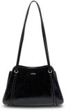 GUESS Xena Shoulder Satchel Bag Black zwart