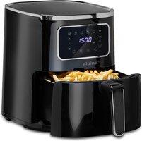 alpina Airfryer 4.5L - Heteluchtfriteuse met Digitaal Display - 1450W