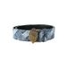 Kurt Geiger Kensington denim riem blauw