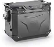 Givi Trekker Outback Evo Smart 48l Monokey® Cam-side Obkev48br Zijkoffer Zilver