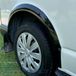 Oneway Set spatbordverbreders (Trims) compatibel met Volkswagen Transporter T5/T5.1 2003-2015 (Lange wielbasis) - Glanzend zwart
