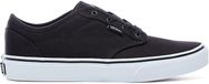 Vans Atwood Canvas Kinderen Sneakers Zwart-Wit Maat 33