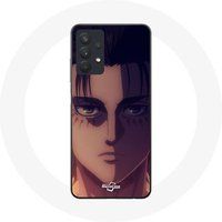 Maniacase Samsung Galaxy A32 5G Hoesje Manga Eren Yeager Aanval van de Titanen Maniacase