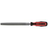 KS Tools 157.0105 Halfronde vijl, vorm E, 200 mm, Hieb2 Lengte 315 mm 1 stuk(s)