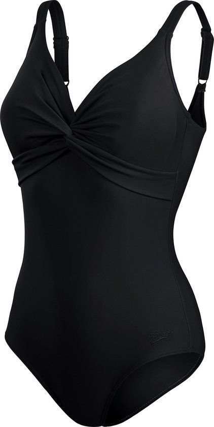 Speedo Shaping Brigitte 1 Piece Sportbadpak - Zwart - Maat 50
