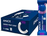 Amacx Barre énergétique - Cassis - 12 pièces