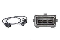 HELLA 6PU 009 146-121 Krukassensor - 12V - 3-polig - Kabel: 615mm