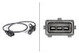 HELLA 6PU 009 146-121 Krukassensor - 12V - 3-polig - Kabel: 615mm