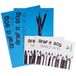 Clairefontaine 96621AMZC – 4 blokken met afdrukken, grafiet it 80 vel, effen wit 90 g (2 blokken 21 x 29,7 cm en 2 blokken 14,8 x 21 cm), kaartendeksel, verschillende kleuren
