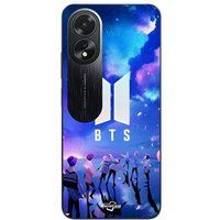 Maniacase Etui Oppo A38 BTS symbool legergroep