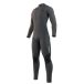 Mystic Majestic 5/4mm Combinaison intégrale avec zip poitrine (M - Gris foncé)