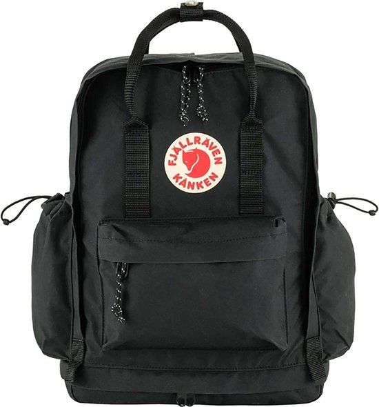 Fjallraven Kanken Outlong Rugzak - Zwart - 18L - 17 inch laptopvak - Unisex