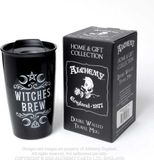 Alchemy England Witches Brew Mok wit-zwart Keramiek