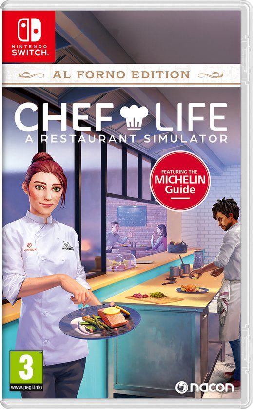 Nacon Chef Life: A Restaurant Simulator - Al Forno Editie - Nintendo Switch