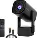 Lumistar® Ultra Mini Beamer - Projecteur Smart TV tout-en-un - Modèle 2025 - Android 11.0 - WiFi 6 et Bluetooth 5.2 - Support 4k - Noir