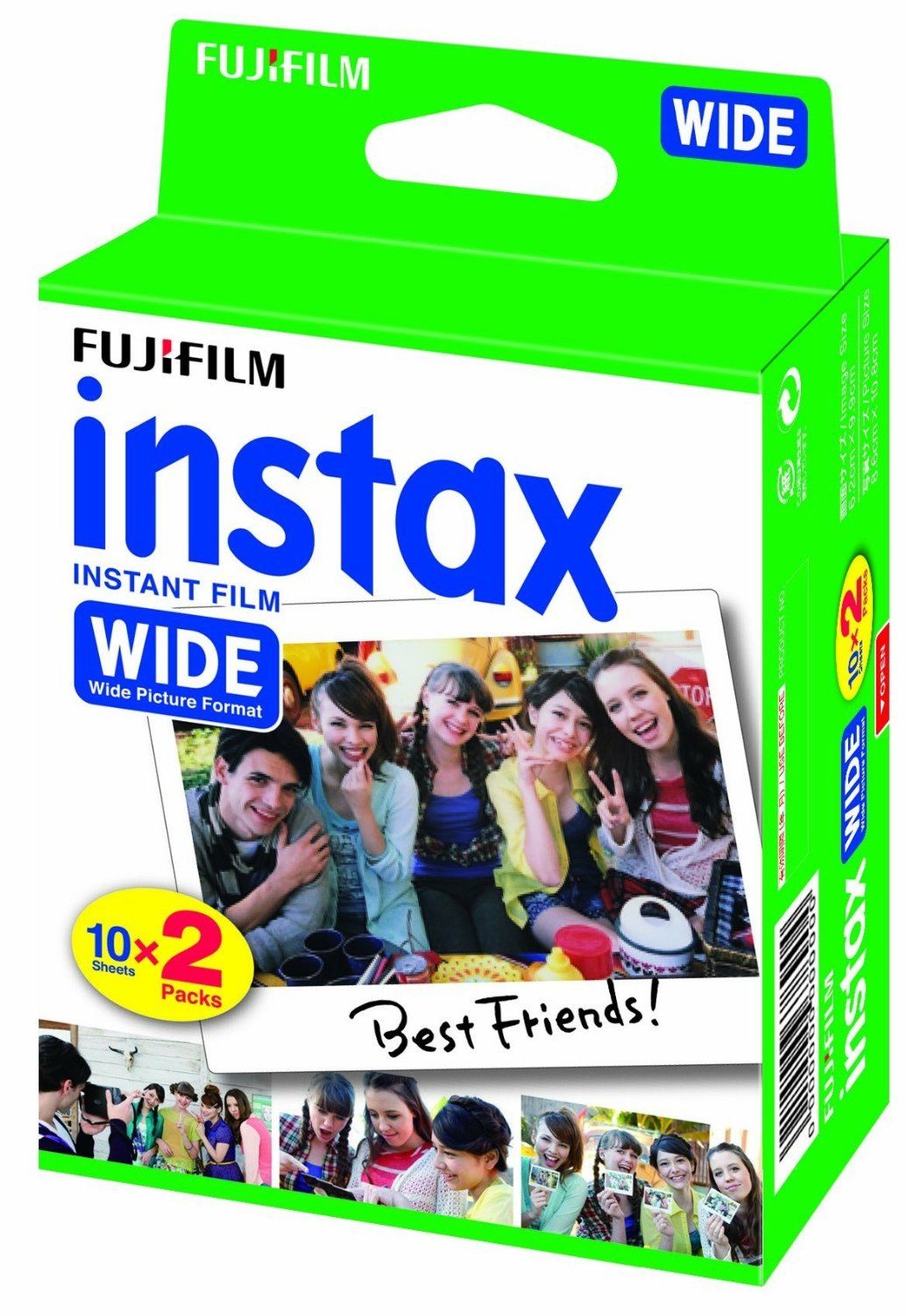 Fujifilm Instax Wide Film - 20 Sheets
