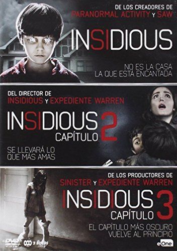 PACK INSIDIOUS 1+2+3 (Import - See Details for Languages)