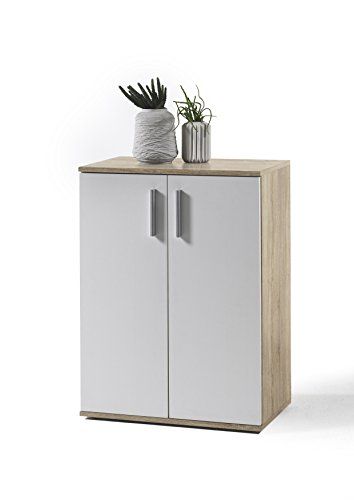 Stella Trading Commode Ladekast Eiken Sonoma-Wit