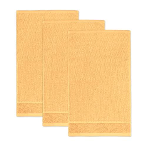 Frottana Pearl Gastendoekje 30 x 50 cm Maize 3-delige set