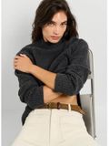 Pepe Jeans Ashley Trui Met Hoge Hals Zwart, Grijs M Vrouw