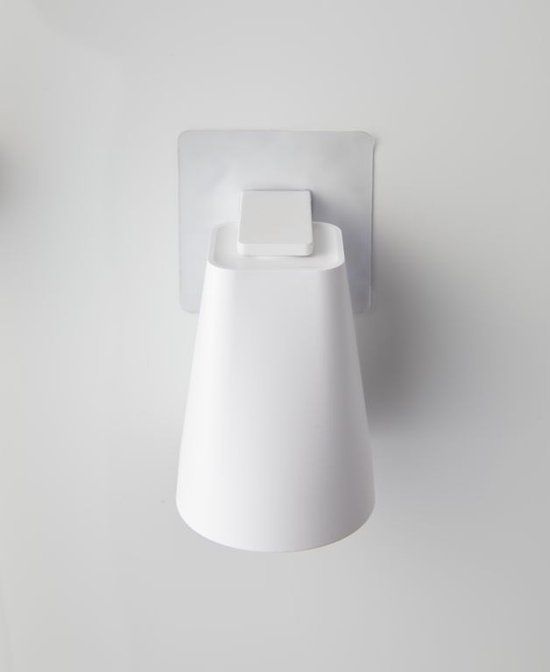 Yamazaki Tower Zelfklevende Badkamer Bekerhouder - Wit - Modern