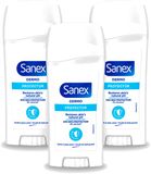 Sanex 3 x Dermo Protector Deodorant Stick - 65 ml