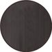 vidaXL Vloerkleed rond 100 cm bamboe donkerbruin