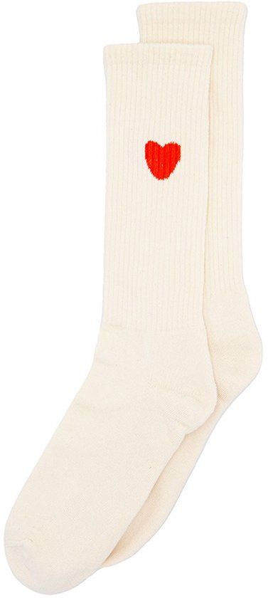 Alfredo Gonzales unisex athletic sokken icon hearts wit