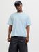 JACK & JONES CORE T-shirt à col rond et manches courtes pour homme, taille XL, bleu clair