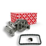 febi bilstein 33751 Oliepomp set met kettingwiel, ketting en glijrail, 1 stuk