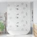 Maison Exclusive - Rideau de douche avec coffre, dimensions 150x240 cm, largeur du tissu 146 cm