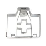 Staedter Embossing Doctor Shell Vorm Cookie Cutter, Zilver