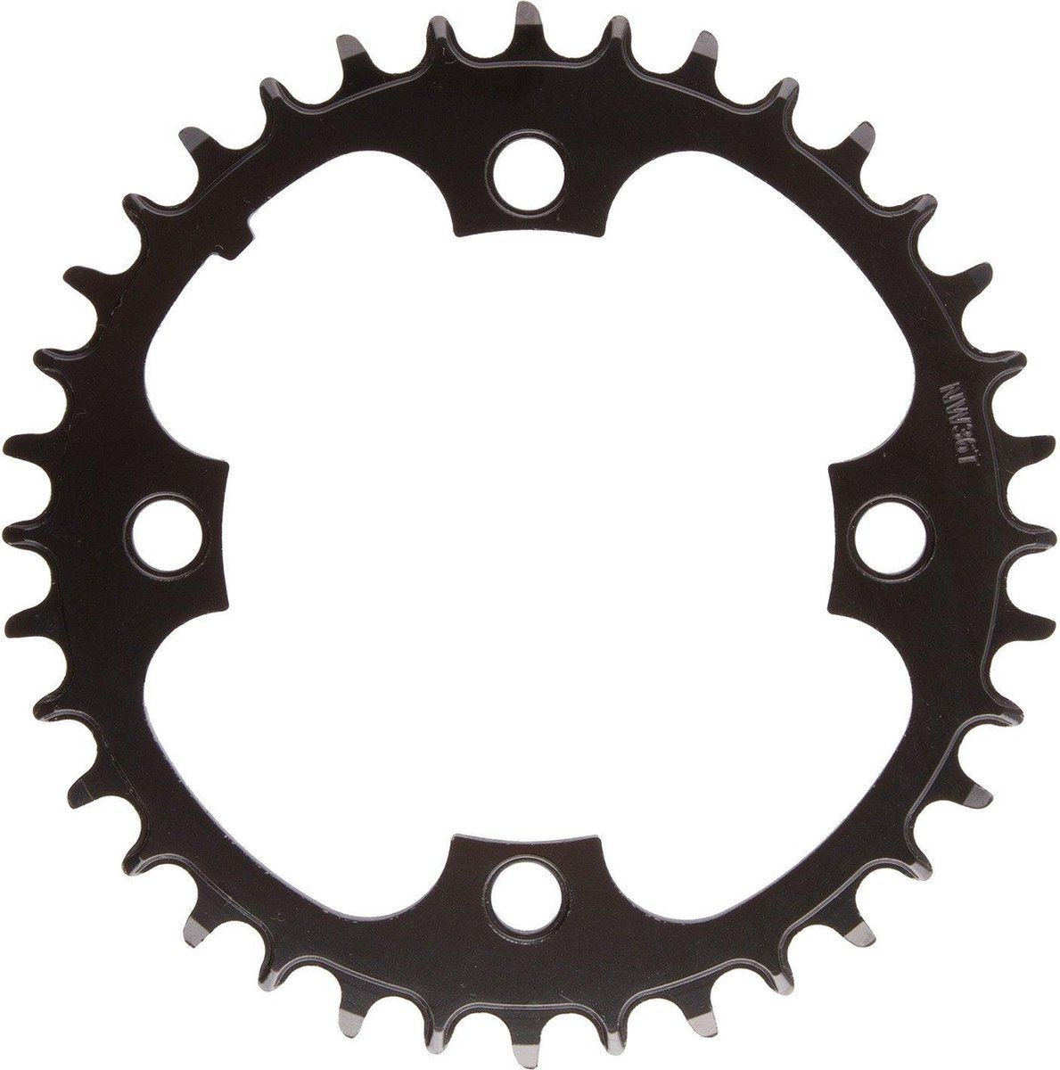 M-Wave Kettingblad E-bike Pd-r4-s 1/2 X 3/32 36t 104 Mm Zwart