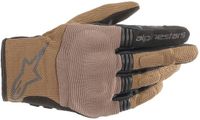Alpinestars Koperen Handschoenen Teak - Zwart/Bruin - Maat XL