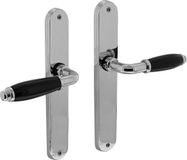 Intersteel Deurkruk Courgette met ovaal schild blind chroom