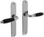 Intersteel Deurkruk Courgette met ovaal schild blind chroom