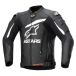 Alpinestars Veste En Cuir GP Plus V4 Black White, Taille: 60