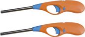 Edco Eindhoven Bv Briquets BBQ/cuisine - 2 pièces - long manche - 26 cm - orange
