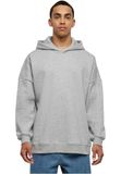 Build Your Brand Oversized Cut On Hoodie Grey Maat L
