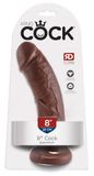 8 Pipedream 8 Inch Cock - Brown