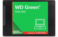 Western Digital Green WDS100T5G0A 500 GB 2.5" SATA III 3D NAND