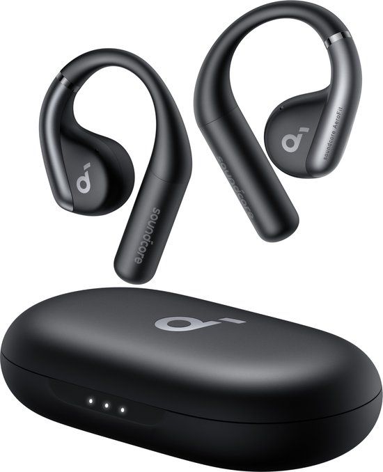 Soundcore AeroFit by Anker - Draadloze open oordopjes - Zwart