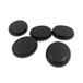 Coco Papaya ZENC11 warme lavaset van basalt (natuurlijke vulkaansteen) – 5 stenen à 6 cm x 5 cm – zeer ontspannende massage – Sun & Sia, zwart