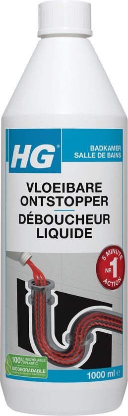 HG vloeibare ontstopper 1l