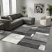 TapisTrend Designer tapijt Grijs 80x250 cm Abstract geometrisch vloerkleed
