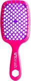 UNbrush Detangling Hair Brush Neon - Pink Burst
