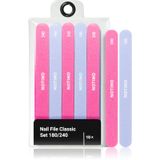 Notino Nail File Classic Set Manicure en Nagelvijlen 10 st