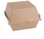 Fiesta Compostable composteerbare hamburgerdoosjes kraft groot 112mm vierkant (150 stuks)